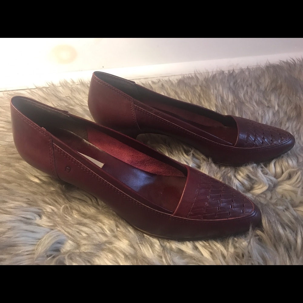Etienne Aigner Burgundy Heels